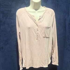 Prana Light Pink Button Down Shirt